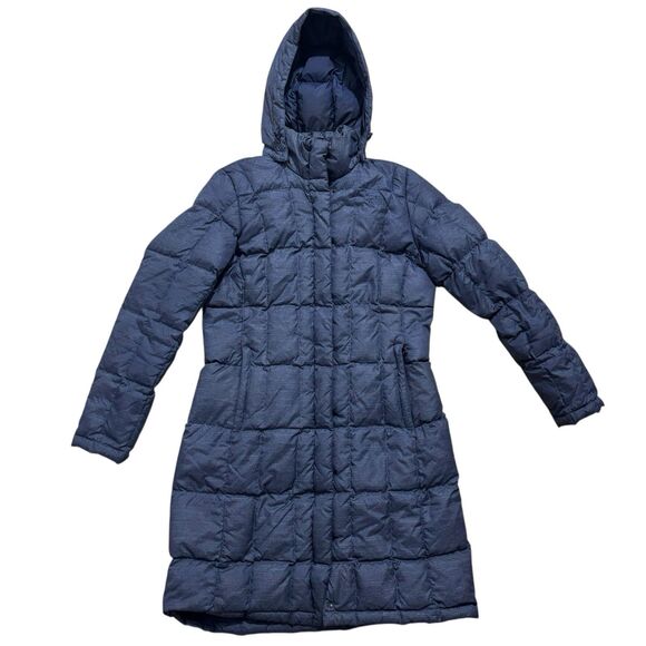 The North Face Metropolis 550 Down Puffer Parka Women’s Medium Gray Jacket Coat - Picture 1 of 10